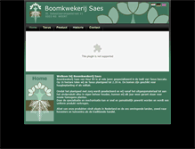 Tablet Screenshot of boomkwekerijsaes.nl